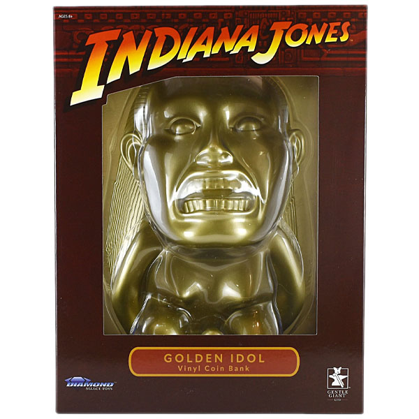 Diamond Select Toys Indiana Jones Golden Idol Vinyl Coin Bank